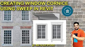 Creating Window cornice using sweep in Revit #bim #revitarchitecture #revittutorials #revit