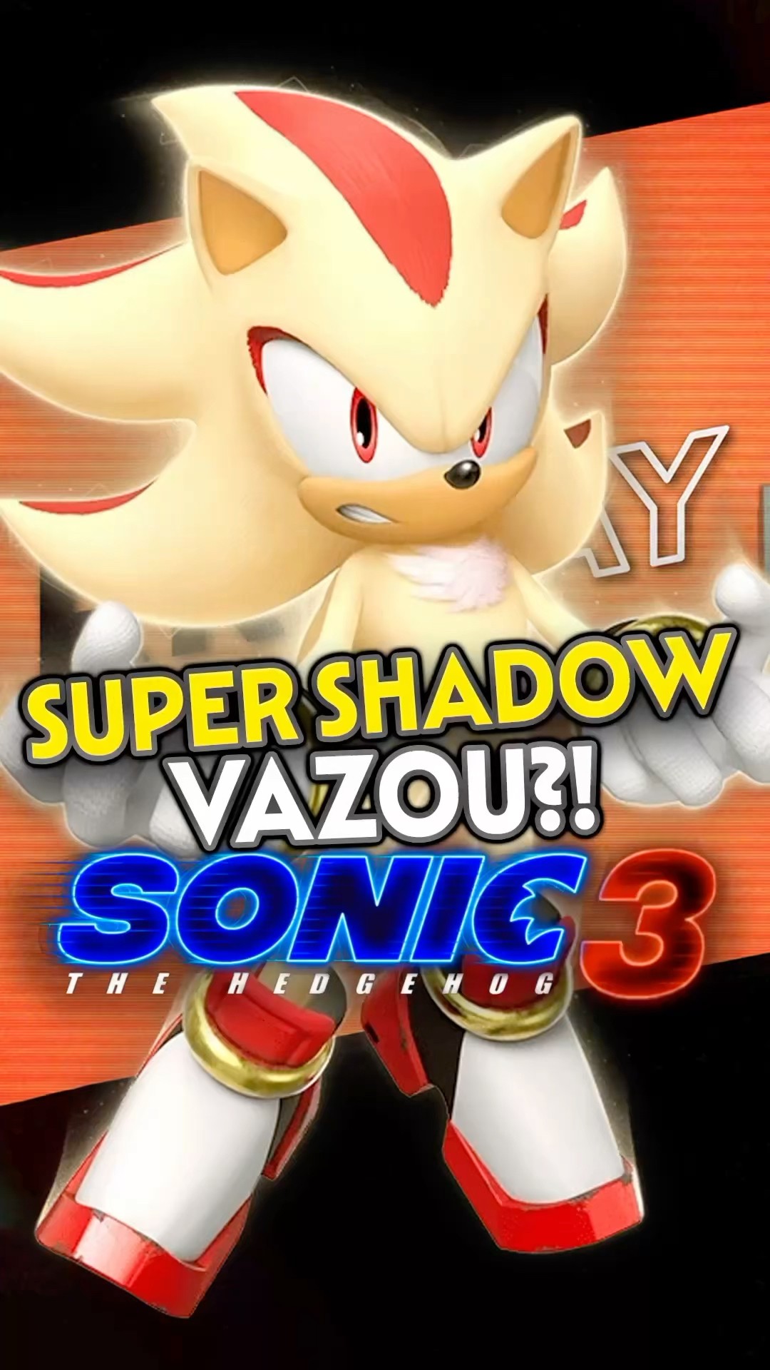 Super shadow - como o mc Donald's vazou SPOILER do Sonic 3 o filme