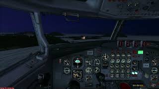 Boeing 707-300 visit Beef Island (FSX)