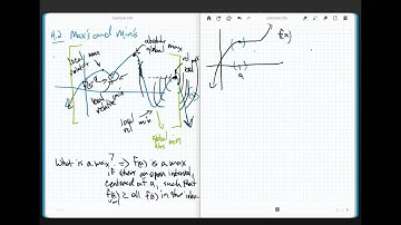 Calculus Chapter 4.1 part 1