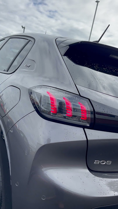 The Peugeot 208 GT!