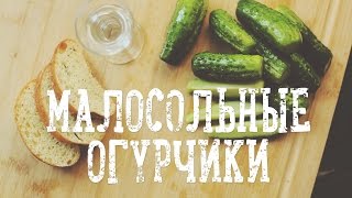 Малосольные огурчики за 4 часа [Рецепты Bon Appetit]