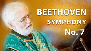 Beethoven - Symphony No. 7 | grand piano + digital orchestra