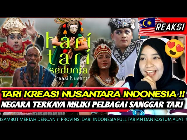 THIS IS INDONESIA ❗❗ MASTERPIECE TARI SENI NUSANTARA | MALAYSIA REAKSI 🇲🇾 class=
