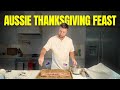 Australian Yacht Chef Cooking Thanksgiving Dinner!