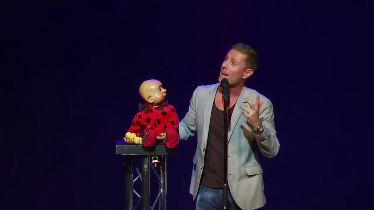 Paul Zerdin America's Got Talent Winner Ventriloquist Puppet Character
