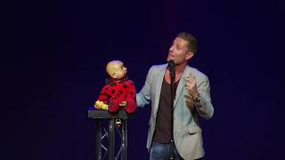Paul Zerdin America's Got Talent Winner Ventriloquist Puppet Character Baby has a question