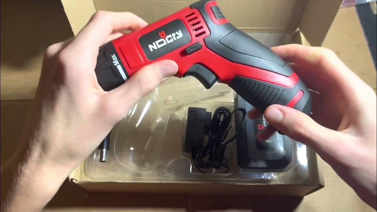 NoCry Cordless Electric Screwdriver Unboxing and Review! YouTube