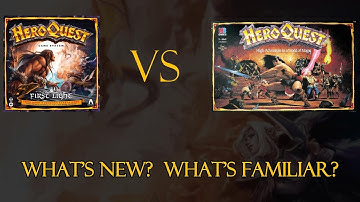 Heroquest First Light - A NEW Standalone Entry Into The Heroquest Universe (vs OG 1989 Set Overview)
