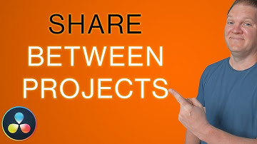 3 ways to share things between projects in DaVinci Resolve 20