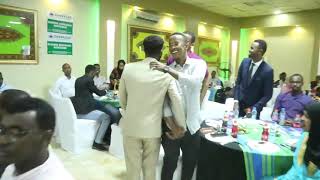 CALI AADAN MUUMIN Bal daawo qaabka aan u guddoomay abaal-marinta Weriyaha Sanadka ee Mogadishu Award