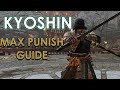 Kyoshin Max Punish Guide - For Honor