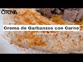 Crema de Garbanzos con Carne | Hummus with Steak - ByOtoya - Carlos Otoya