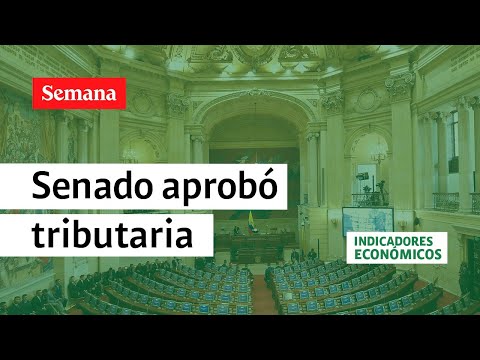 Senado dio luz verde a la reforma tributaria