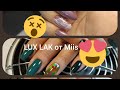 Miis бюджетный однослойник, Lux Lak, два покрытия гель лаком Миис 😍