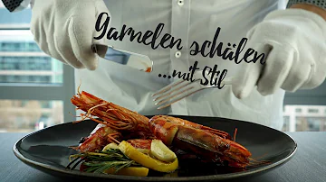 Kann man kleine Garnelen mit Schale essen?