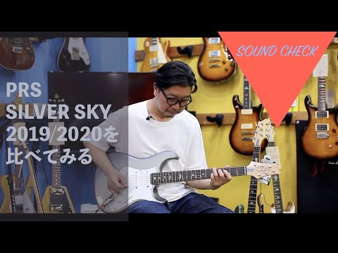 PRS silver sky 2019/2020 compare