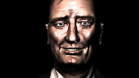 very quick facial animation test using blend shapes