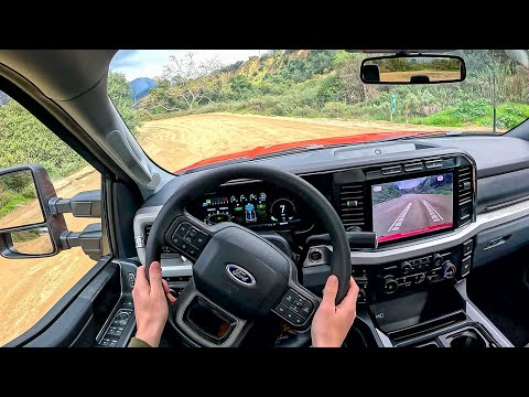 Видео: 2023 Ford F-250 Super Duty - POV Test Drive (Binaural Audio)
