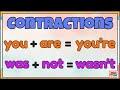 Contractions in Writing Quiz
