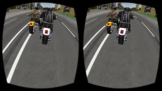 Road Pursuit Stunt Rash - VR Bike Racing screenshot 2