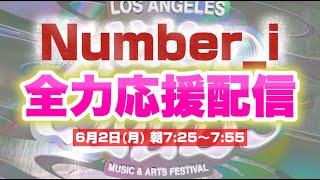 【Number_i×HITC】世界でぶちかますみんなを応援配信！！同時視聴リアクション！