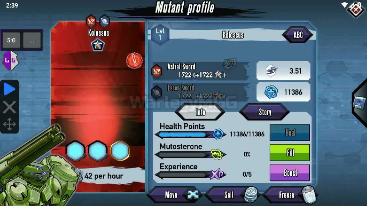 PLATINAR EXCLUSIVOS? | Mutants Genetic Gladiators Parte 8