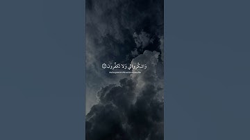 فاذكروني اذكركم واشكروا لي ولا تكفرون #القارئ اسلام صبحي