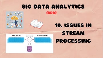 10. Issues in Stream Processing Explained | Key Challenges in Stream Processing | BDA