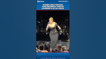 Adele Terharu Fans Indonesia Tonton Konsernya Weekends with Adele di Las Vegas