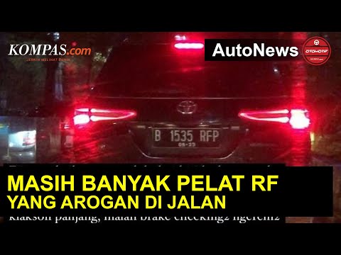 Tidak Ada Pengecualian, Mobil Pelat RF Masih Arogan di Jalan