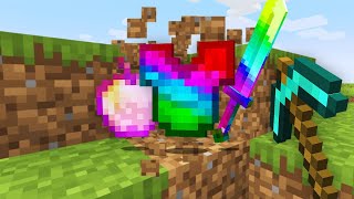 MINECRAFT BUT WITH CUSTOM ITEMS!