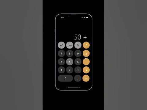 How To Make A Calculator Using HTML CSS Only | IOS Calculator without ...