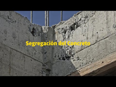 Video: ¿Qué segregación y sangrado del hormigón?