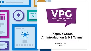 Adaptive Cards: An Introduction & MS Teams