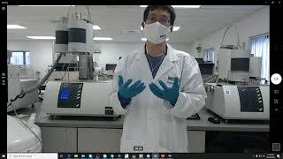 STA 449 F3 Simultaneous DSC TGA STA dual furnace instrument preparation, sample setup and preparatio