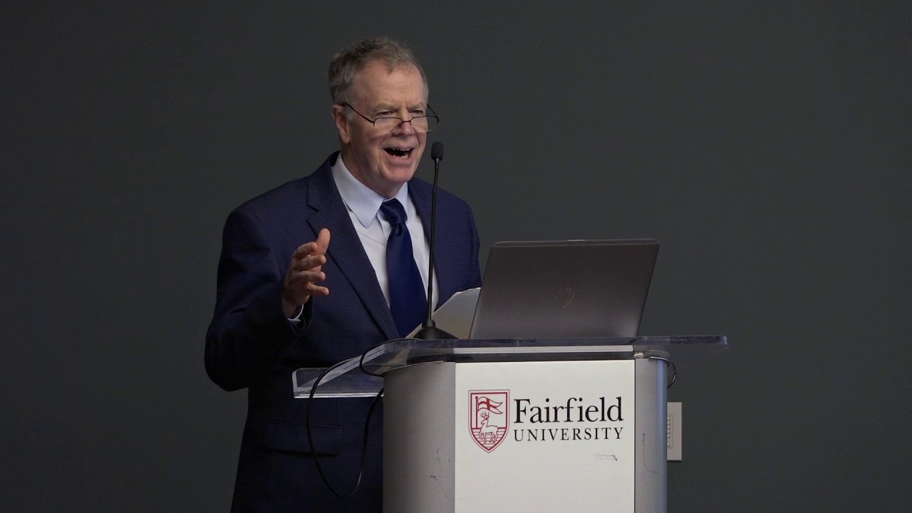 James F. Keenan, S.J. at Fairfield University Critical Conversations on Radical Hospitality