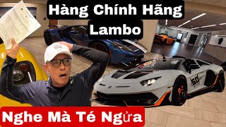 Nghe Giá Mà Hết Hồn,Phụ Tùng Xe Lamborghini Chính Hãng.