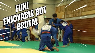 Excellent Training Opportunities at Chuo University | Day 5 of The Japan Judo Camp & Tour