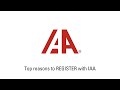 Top reasons to register with iaa