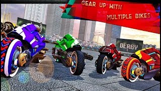 Demolition Derby Future Bike Wars - Android Gameplay HD screenshot 1