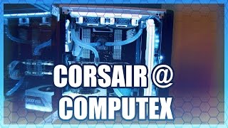 Corsair Mag-Lev Bearings, RGB RAM, & Hydro GFX | Computex