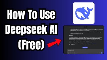 How To Use Deepseek AI For Free (AI Tool Like ChatGPT)