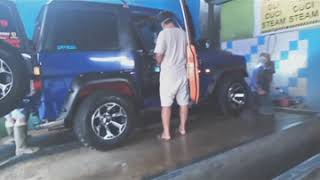 Modifikasi Daihatsu ferosa sunroop moonroop