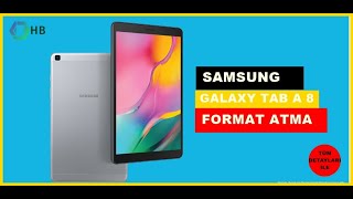 Samsung Galaxy Tab A8 Hard Reset / Format Atma