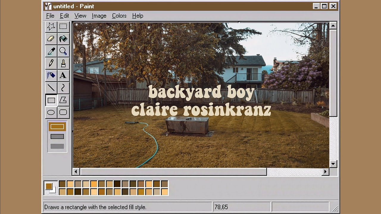 5 6 7 8 Dance With Me In My Backyard Boy Lyrics Backyard Boy Claire Rosinkranz Youtube