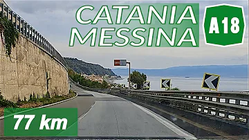 Quanti km ci sono dall'aeroporto di Catania a Messina?