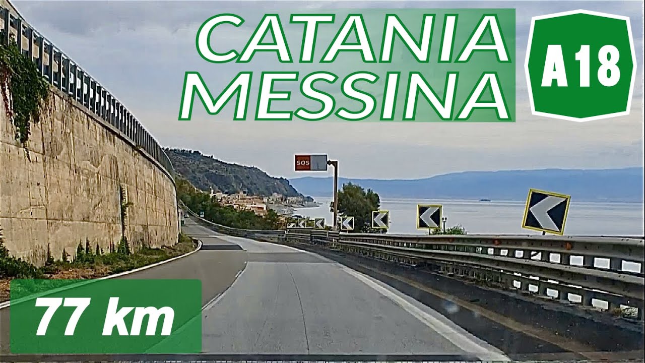 A18 | CATANIA - MESSINA | Autostrada A18 | Percorso completo feat. Sicilian Driver SR