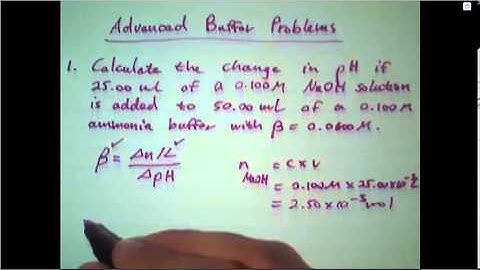 Advanced buffer problem part 1 ANC251T