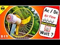 Homemade ac dc fan  speed control